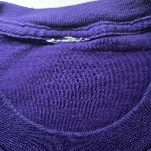 Vtg 90s Hilton Head Island T Shirt S Purple Sea Life Dolphin Sunset Graphic Tee - Picture 3 of 7